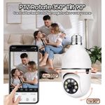 product_image_name-Generic-E27 Smart Surveillance Light Bulb Camera with 1080P Wi-Fi-2