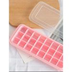 product_image_name-Generic-1pc Silicone Mould, Modern Clear 24-Grid Ice Cube Maker Tray For Refrigerator-3