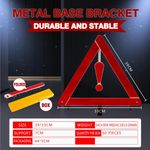 product_image_name-Generic-Warning Triangle, Road emergency warning reflector  Foldable safety triangle reflective warning sign-2
