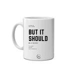 Branded Fashion Lovers Ceramic Gift Mug - White