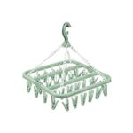 product_image_name-Generic-Multipurpose 32 Pegs Clips Folding Clothes Dryer Hanger Underwear/Socks Drying Hanger Rack-3