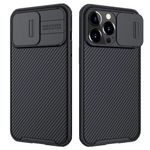 Nillkin IPhone 13 Pro Max Back Cover With Slide Camera CamShield- Black
