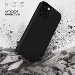 product_image_name-Generic-Black Silicone Rubber Phone Cover Case for iPhone 12 Pro Max-2