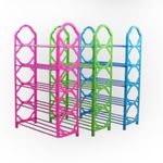  New Design 5 Tier Plastic Shoe Rack