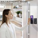 product_image_name-Generic-Black DG.MING Premium Leather 3-Fold Wallet Case + Magnetic Detachable Phone Cover for Samsung S23 Ultra-6