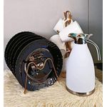 product_image_name-Generic-14-Piece Breakfast Serving Set With 6 Plates, 6 Tea Cups and 2-Litre Insulated Flask-1