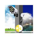 product_image_name-Solar Light-Solar Wall Light Motion Sensor Dummy Camera CCTV - Security Deterrent Lighting-2