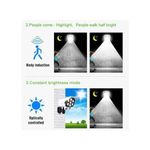 product_image_name-Solar Light-Solar Wall Light Motion Sensor Dummy Camera CCTV - Security Deterrent Lighting-3