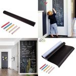product_image_name-Generic-Adhesive Blackboard Wall Sticking Reusable Erasable Chalkboard-1