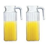 product_image_name-Generic-1.7L Premium Glass Water Jug With Lid – Heat-Resistant, Ribbed Design, Leak-Proof Spout-2