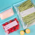 product_image_name-Generic-5pcs Ziplock Fridge Bags-Food Packaging Bags-Reusable/ All-Purpose Packaging Bags-2