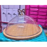 Acrylic Food Domes, Acrylic food/cake cover - Transparent Fresh Snack Display Cake Cover - 11 cm  ( small size)