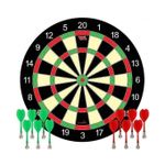 product_image_name-Generic-Magnetic Dart Board Game With 6 Safety Darts – Indoor And Outdoor Bullseye Dartboard Set For Kids And Adults, Wall Mountable, Safe Fun Family Game-4