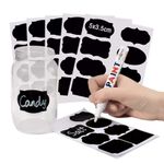 product_image_name-Generic-Pantry Sticker Labels – 24pcs + 1 Pen, Black (1.5cm Round)-2