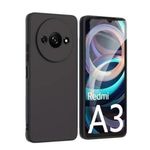 XIAOMI Redmi A3 Black Soft Silicone Phone Case/ Cover
