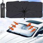 Car dashboard umbrella su windscreen cover