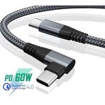 1.2M TYPE C - USB C Braided Data Elbow Fast Cable