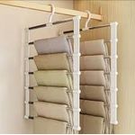 product_image_name-Generic-6 Layers Multi-functional Trousers Hanger – Space Saving Magic Pants Rack-2