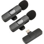 product_image_name-Generic-K9 Wireless Microphone Lavalier Clip On Mic 2.4GHz Noise Reduction for Android iPhone Recording-1