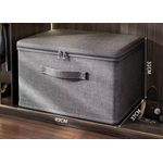 product_image_name-Generic-2PCS Foldable Fabric Storage Box with Lid-2