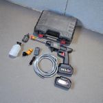 Ultra High Quality High Performance Portable Jet Cleaner with Two 12000mAh Batteries for Vehicle and Garden Watering High Pressure Car Washer Car Washing Spray Gun Machine