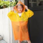 product_image_name-Generic-Light PVC Child/Kids Hooded Schoolbag Rain Coat-1