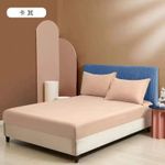 Fitted Cotton Bedsheets, 1 fitted bedsheet 2pillowcases 6X6