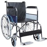product_image_name-Generic-Foldable Standard Wheelchair seat width 46 cm  (100kg max weight)-1