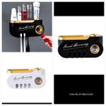 High quality toothbrush holder toothpaste dispenser 