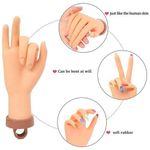 product_image_name-Generic-Manicure practice hand model - realistic palm and flexible fingertips, suitable for nail training-3