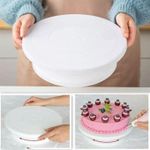product_image_name-Generic-28 CM Quality Cake Decorating Rotating Revolving Turn Table Cake Stand-2