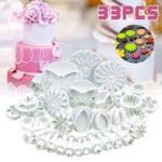 product_image_name-Generic-33pcs Cake Fondant Plunger Decorating Mold  Cutter Set-1