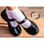 Super light leather rubber sole shoes