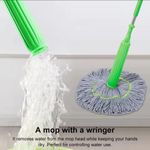 360 Degree Retractable Rotating Self Wringing Twist Mop