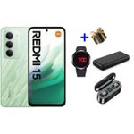 XIAOMI  REDMI 15 4G, 256GB ROM 8GB RAM 6.9 inches,IPS LCD ,144hz, 7000mAh 33w Battery, + FREE GIFTS