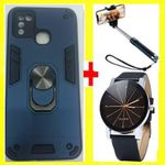 Hard COVER FOR Infinix Smart5 + FREE Cap + Watch