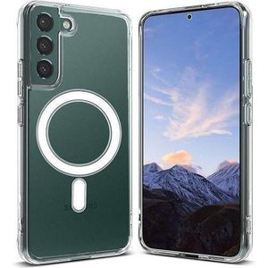 Samsung Galaxy S22 Crystal Clear MagSafe Case, Transparent Protective Phone Cover