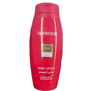 Glysolid Musk Body Lotion Intensive Care For Dry & Normal Skin bc