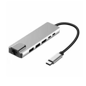 Classic 6 In 1 USB-C Hub Multi-port Adapter