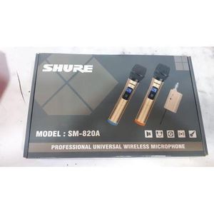 Shure SM-820A Professionl Wireless Microphone