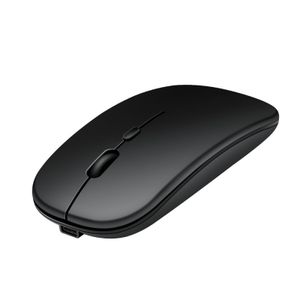 Wireless Mouse  Silent 2.4G Black Battery Version
