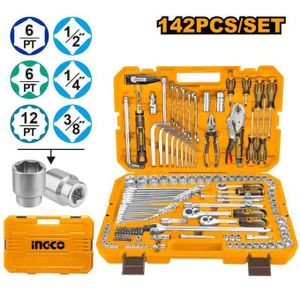 Ingco HKTHP21421 142 Pcs combination tools set