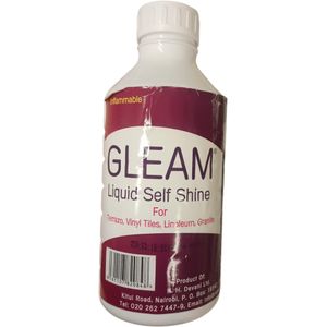Gleam Liquid Self Shine For Terrazo, Linoleum, Vinyl Tiles & Granite Marble Cleaner