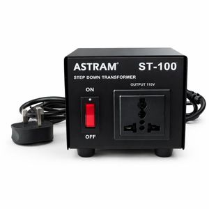 Astram 100W Step Down Transformer 220V to 110V – Voltage Converter