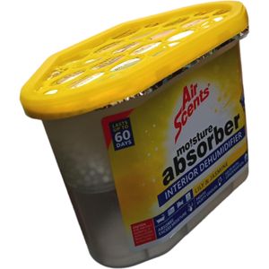 Air Scents Moisture Absorber Freshener Interior & Wardrobe Dehumidifier - LILY & JASMINE bc