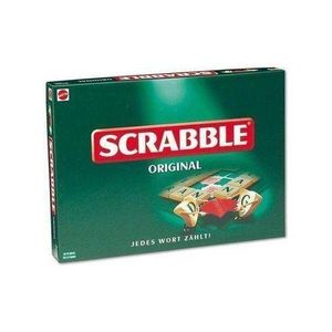 Scrabble Original 100 Letter Tiles Word Board Game Complete Set.