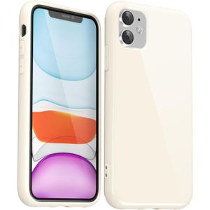 Soft Silicone Slim Fit Cover Anti-Scratch Shockproof Case for Apple iPhone 12 - Peach