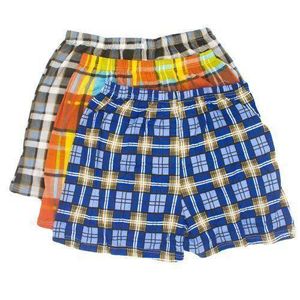 estricted Return 6Pcs Soft Cotton Checked Men's Boxers – Multicolor
