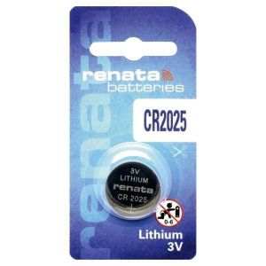 Renata CR2025 3v lithium battery non-rechargeable CR 2025