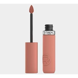 L'OrÃ©al Infallible Matte Resistance Nudes Attitude, 601 Worth It, Long Lasting Liquid Matte Lipstick 16hr, Intense Color with Hyaluronic Acid, 7ml